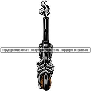 Hand Skull Skeleton Color Design Element Fist Finger Gesture Position Hold Holding Grab Grabbing Object Cartoon Character Mascot Creation Create Art Artwork Creator Business Company Logo Clipart SVG Cheapest Pice