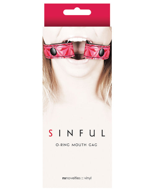 Sinful O Ring Mouth Gag - Pink Perfect Sale Online