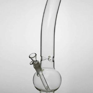 18" clear round base glass water bong For Sale Free Shipping