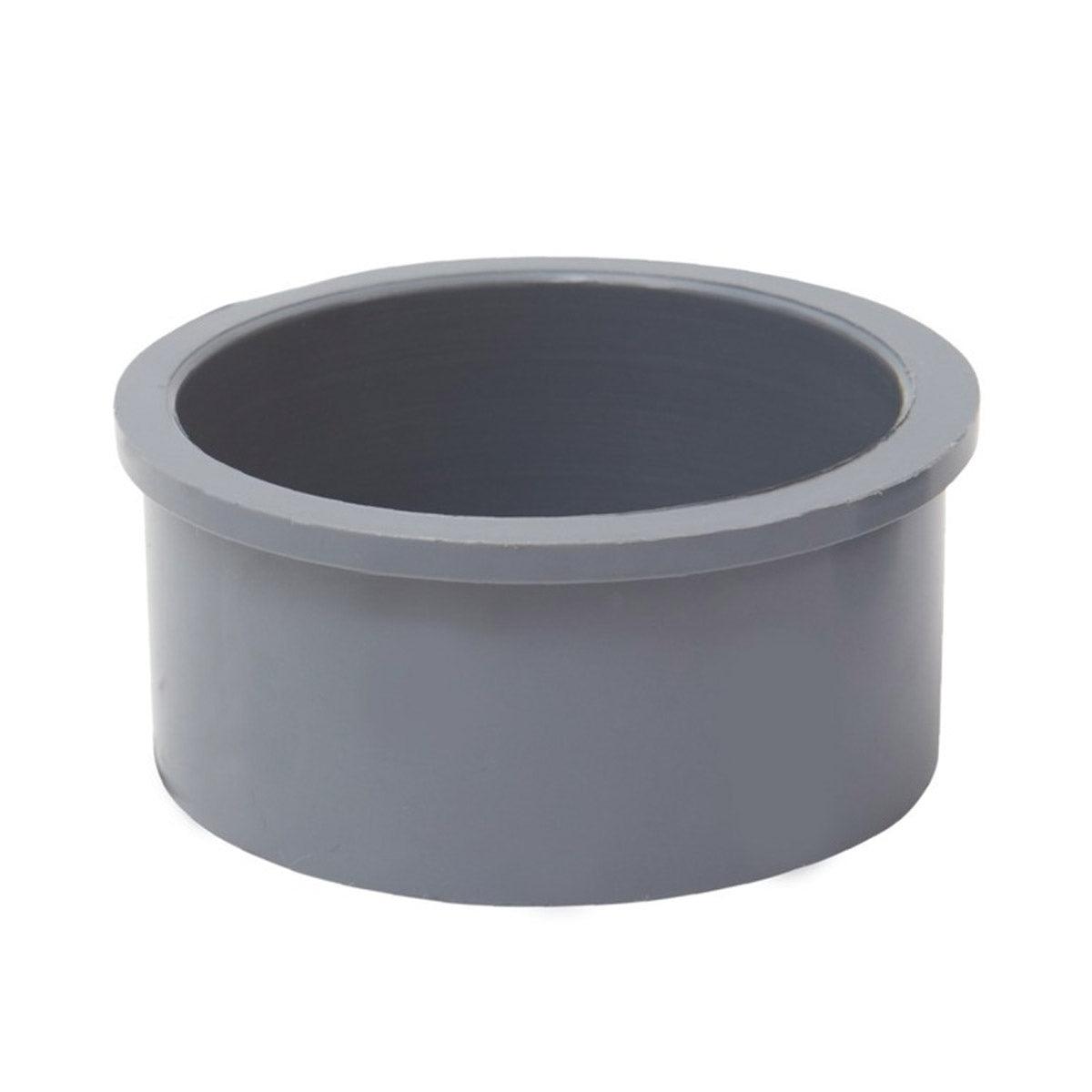 Blu52 End Cap Pvc Grey 50 Mm Cheap Free Shipping