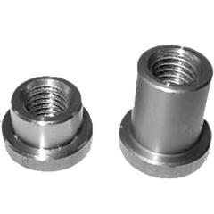 Weld-On Nut, 3/8-16 Thread x 3/8" Long Outlet Cheap Online