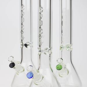 15.5" AQUA Glass / 9mm / glass beaker water bong Cheap Pices Authentic