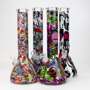 14" Graffiti Wrap Water pipe 9mm Clearance Footaction