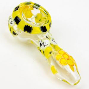 4" GLASS PIPE-BEE [GHP008] Big Discount Online