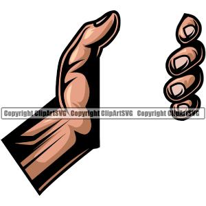 Hand Grab White Caucasian Design Element Human Finger Gesture Position Holding Grabbing Object Cartoon Character Mascot Creation Create Art Artwork Creator Business Company Logo Clipart SVG Buy Cheap Very Cheap