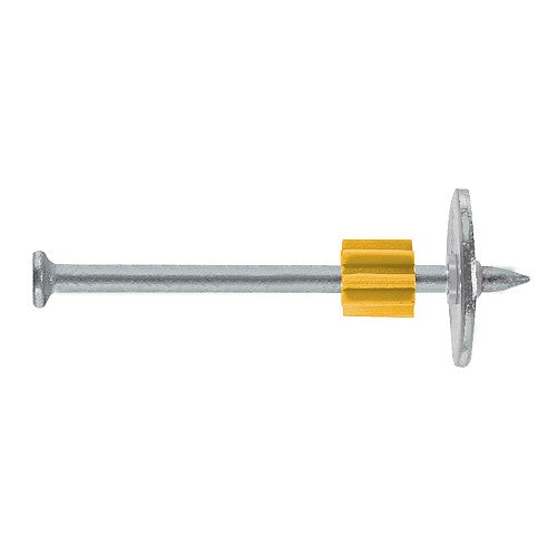 Dewalt 0.300" Diameter Head Drive Pins with 1" Washer (Mechanically Galvanized) Standard Flat Head Fasteners Cheap Countdown Package