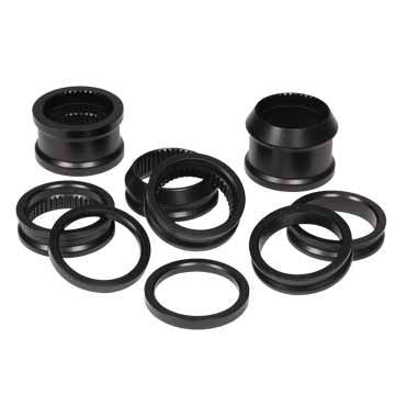DMI Aluminium 10pc Spacer Kit - Black Inexpensive Sale Online
