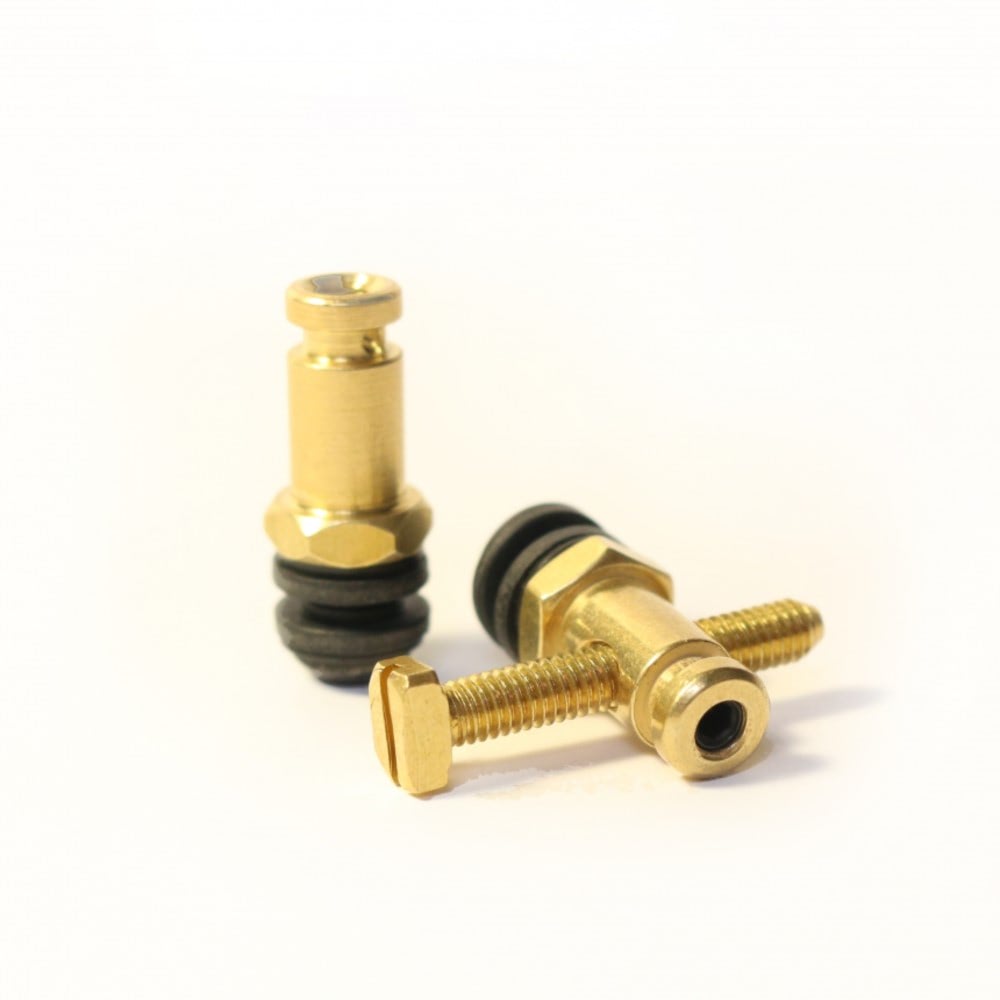 HM Brass Front and Rear Binding Post Set  M4 Metric Outlet Choice