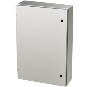 SCE-36EL2408SSLP: Saginaw Stainless Steel EL Enclosure 3R, CSA Type 12, 4, 4X 36H x 24W x 8D Clearance Store Sale Online