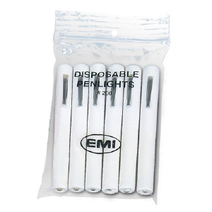 EMI - Emergency Medical Disposable Penlight Six Pack With Mastercard For Sale