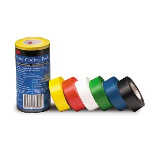3M General Purpose Vinyl Tape 764, Color Coding Pack Fashionable Sale Online