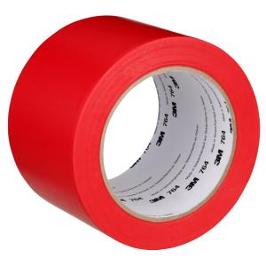 3M General Purpose Vinyl Tape 764, Red, 3 in x 36 yd, 5 mil, 12 Roll/Case Cheap Sale Visit New