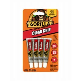 Adhesive Tubes, Clear Grip, .2-oz., 4-Pk. With Paypal