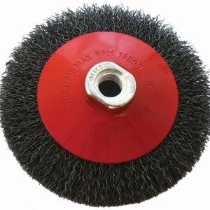 Wire Cup Brush Crimped Bevel Plain 115 Mmxm14 Blister Cheap For Cheap