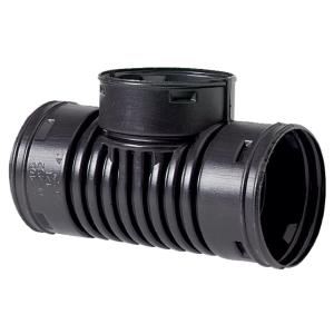 Advanced Basement 4 In. Plastic Corrugated Tee Outlet Fashionable