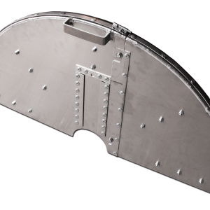 24" 2PC GUARD NO H20 2" WIDE GUARD Free Shipping Low Pice