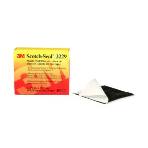 3M Scotch-Seal Mastic Tape Compound 2229, 3-3/4 in x 3-3/4 in, Black Online Cheap Pice
