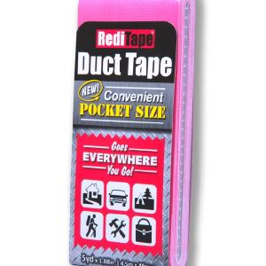 RediTape 9D00010915 Pocket-Size Duct Tape, Pink Sale Purchase