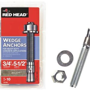 Red Head 02992 Truebolt Wedge Anchor, Steel Cheap Sale Low Cost