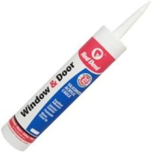 Red Devil 084650 Window & Door Siliconized Acrylic Caulk, Gray, 10.1 Oz Cheap Sale Really