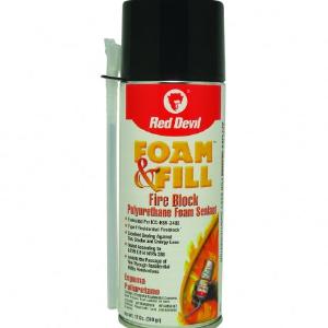 Red Devil 0915 Foam & Fill Fireblock Foam Sealant, 12 Ounce Sale 2025 New