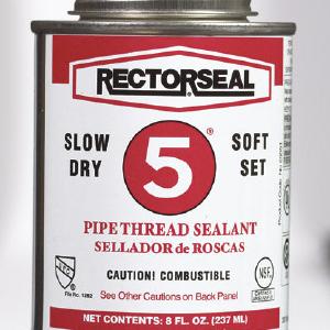Rectorseal 25551 "No. 5" Pipe Thread Sealant 1/2 Pt.- Yellow Cheap Sale Low Pice