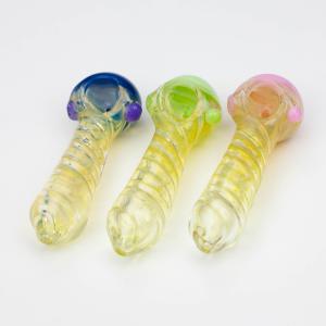 4.5" American color twisted soft glass hand pipe [AM01] Cheap Lowest Pice