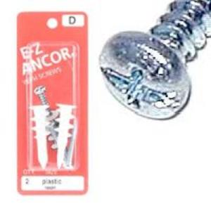 E-Z Anchor 10421 Wall Anchor, 8X1.25", Plastic, 15 Pieces Good Selling Online
