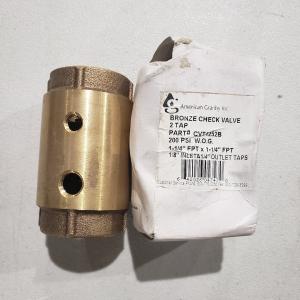 American Granby - 800 Series Double Tap Check Vavle - 1 1/4 - WOG - CVT1252B 2025 New Sale Online