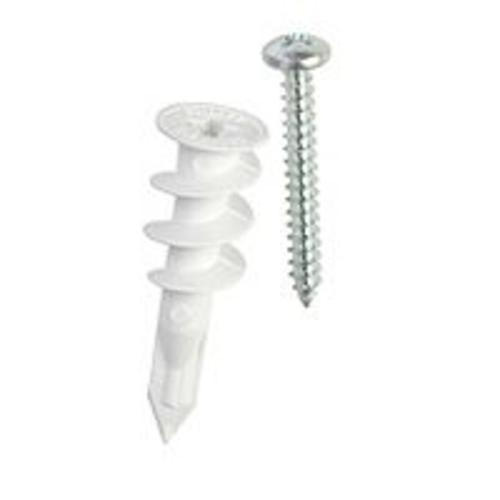 E-Z Ancor 25310 Drywall Anchor, 1/2"X1-5/8", Plastic Official Cheap Online