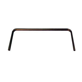 Holder Bar, U-Shaped, 16", White - DCI 8046 Comfortable