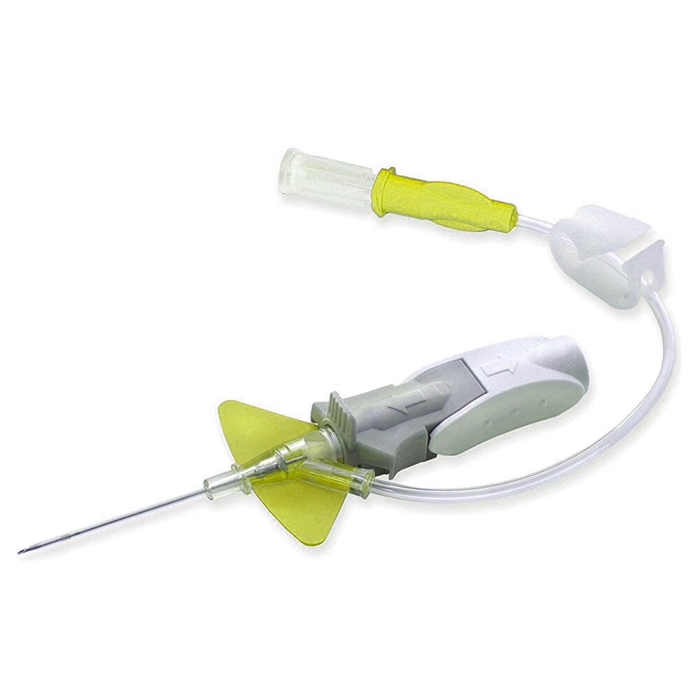 BD Nexiva Closed IV Catheter System, with Single Port, 24GA OD, 3/4" Yellow Sale Genuine