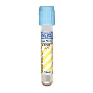 BD Vacutainer Plus Plastic Citrate Tube, 13 x 75mm, 2.7mL Free Shipping Sale Online