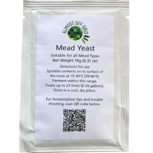 Almost Off Grid Mead Yeast M05 Outlet Looking For