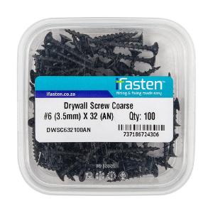 Ifasten Drywall Screw Coarse No6 3.5 Mmx32 Mm 100 Pt Clearance Order