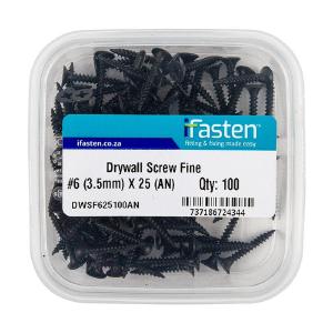 Ifasten Drywall Screw Fine No6 3.5 Mmx25 Mm 100 Pt Buy Cheap With Credit Card