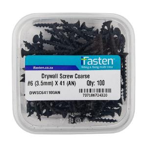 Ifasten Drywall Screw Coarse No6 3.5 Mmx41 Mm 100 Pt Discount Fast Delivery
