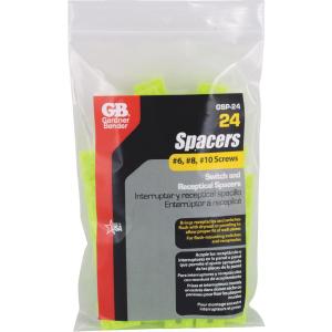 Gardner Bender #6, #8, #10 Screws Plastic Electrical Box Spacer (24-Pack) Cheap Buy