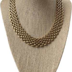 Lightweight Gold Bib Chain Cheap Sale Online