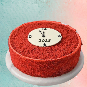 Red Velvet New Year Cake 3 Lbs Pictures Online