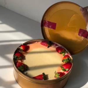 Strawberry Chocolate Lava Tin Cake Outlet Pay With Paypal