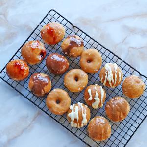 Mini Assorted Donuts  by Cake Company by Coffee Planet Free Shipping Real