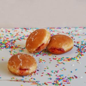 Mini Strawberry Donuts  by Cake Company by Coffee Planet Clearance Fashionable