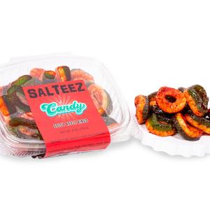 Salteez Candy - Spicy Apple Rings - FREE SHIPPING! Discount 2025 Unisex