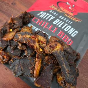 Chilli BBQ Fatty Biltong Clearance Fast Delivery