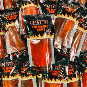 Salteez Fire Chamoy Pickle - 24 Pack - FREE SHIPPING! Pay With Paypal Cheap Online