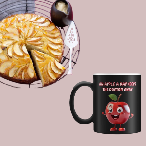 Apple Delight Cake 2lbs & Mug Cheapest Pice Cheap Online