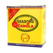 Seasons Canola Oil 1LTR X 5 Clearance Marketable