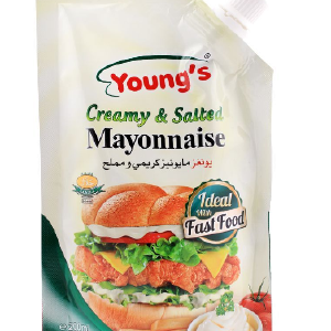 Young's Creamy & Salted Mayonnaise, 200ml Clearance Low Pice