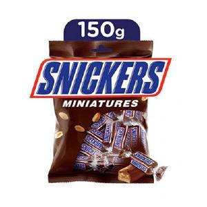Pack of 15 Snickers Chocolate Minis 150gm Best Pices Online
